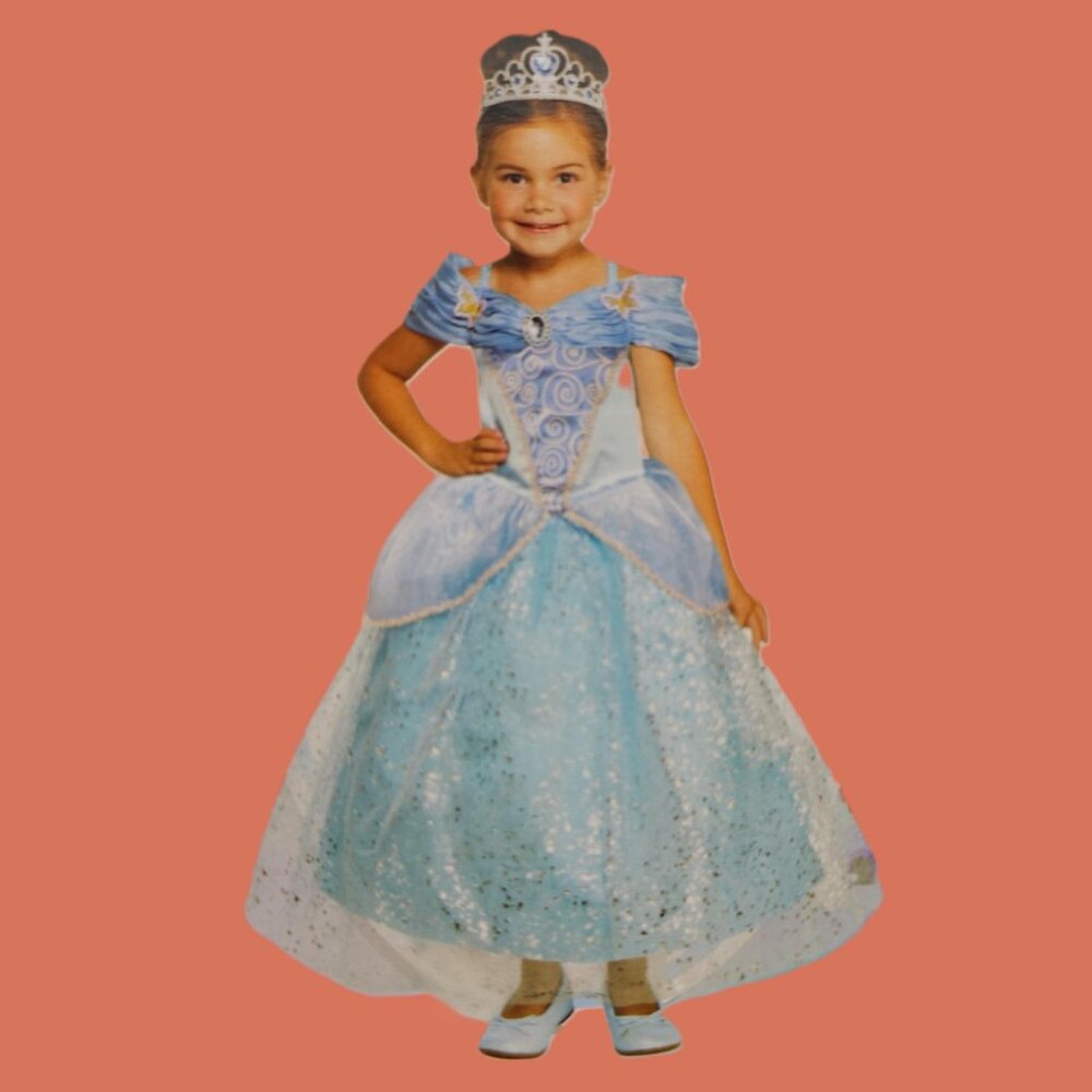 Charming Princess Toddler Costume , 3T, NWT